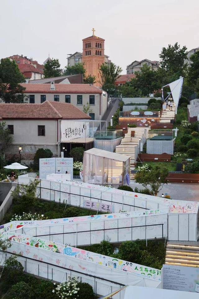 老建筑“新活法"！波螺油子艺术谷打造青岛消费新地标