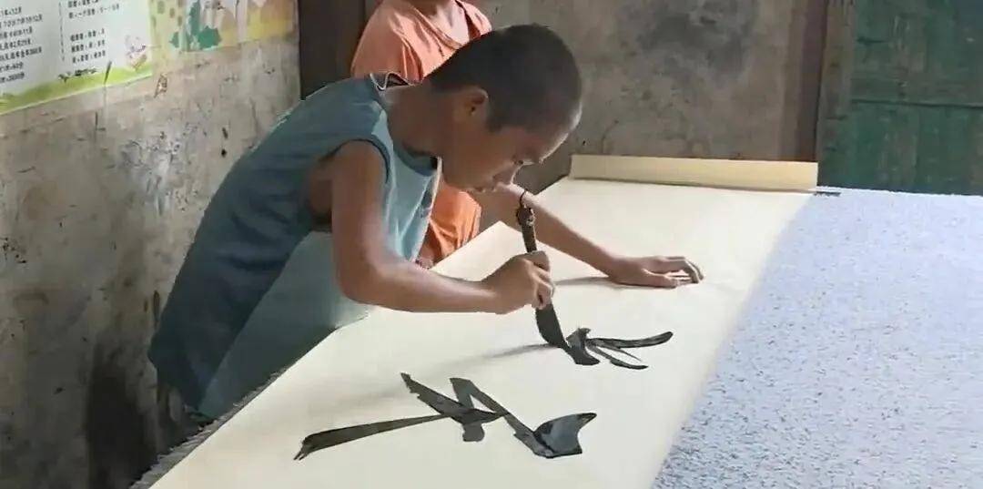 李明同学书法到底如何？