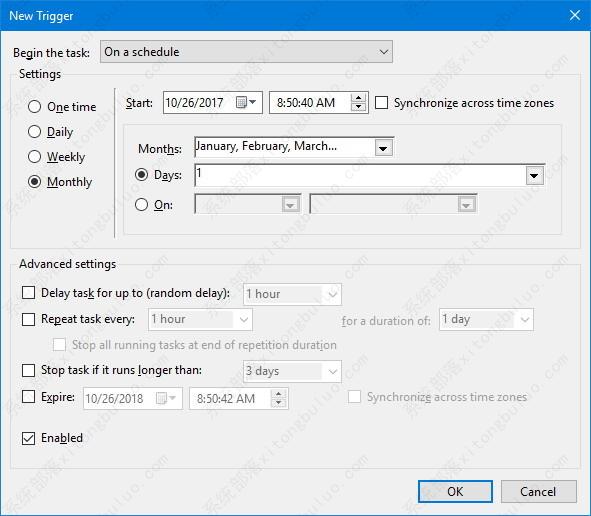 如何在Windows 10上自动删除超过 X 天的文件？