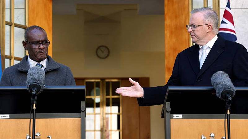 所罗门群岛总理：澳总理确实宣布了1.9亿澳元援助，但我们无法签署协议