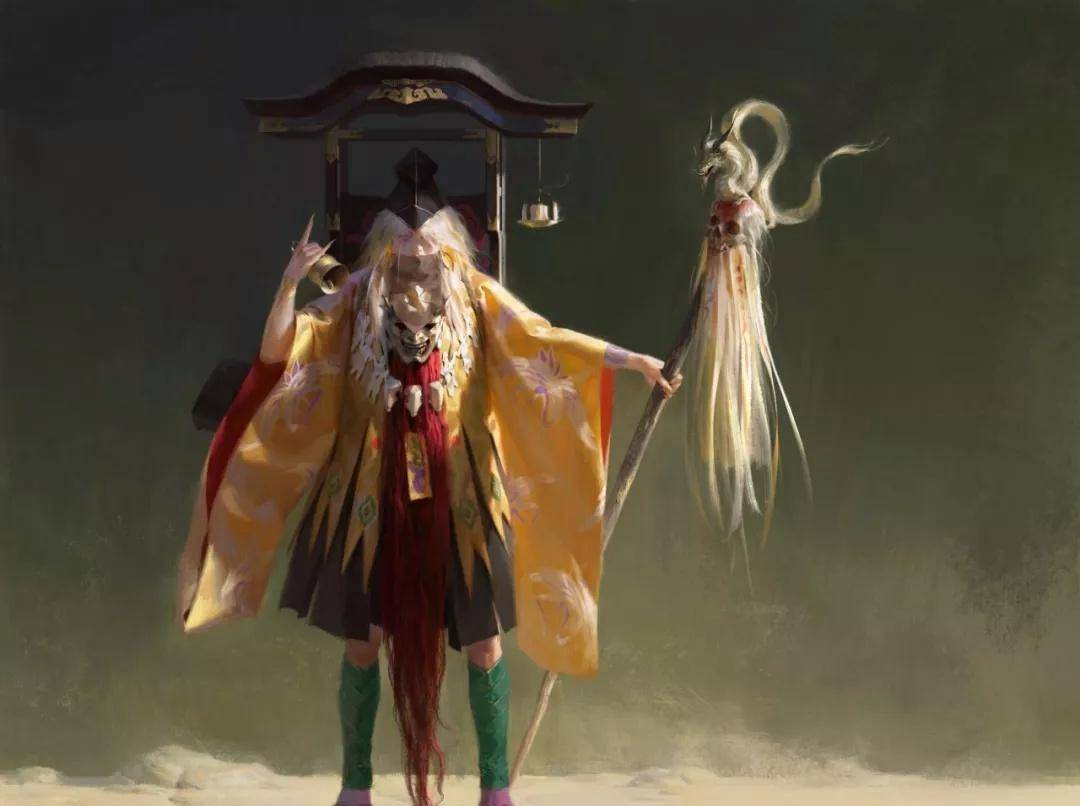 【水彩之翼教育】画面自带油画质感，游戏、油画、插画三栖行走的国人画师<彼岸天幕>