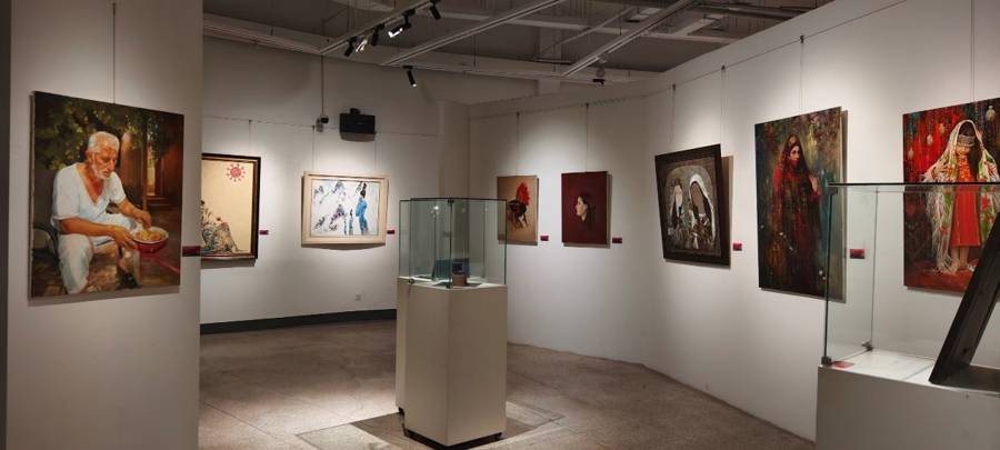 18个国家百余件作品！中西亚现代艺术首次在中国系统呈现