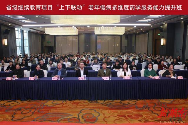 构建优质药学服务生态——老年用药安全会议在湘潭召开
