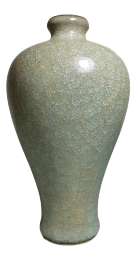 宋代官窑天青釉鱼鳞纹瓷器欣赏