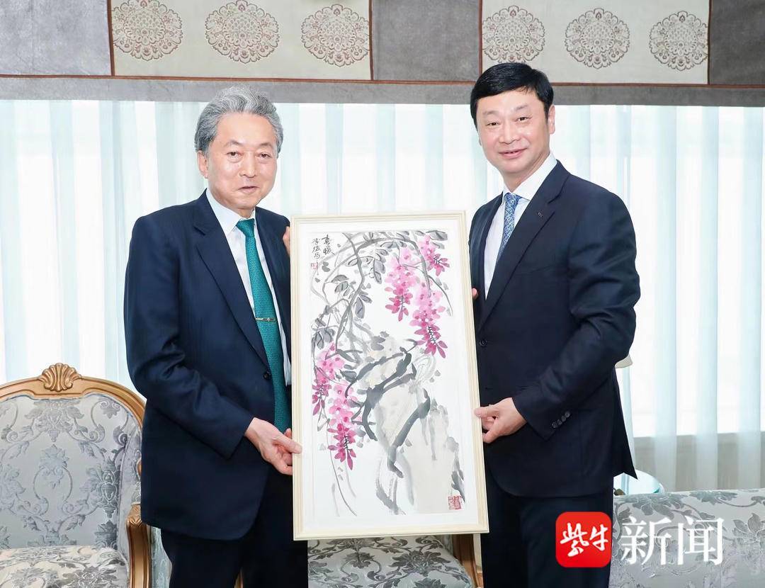 笔墨为桥 和韵共生——鸠山由纪夫眼中江苏籍画家李俊的花鸟画