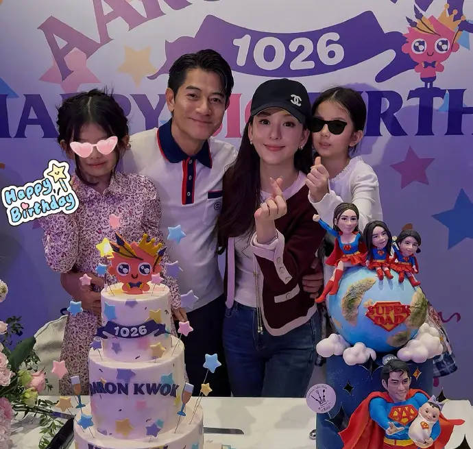 郭富城回应四胎计划！透露三胎女儿名字叫郭咏心