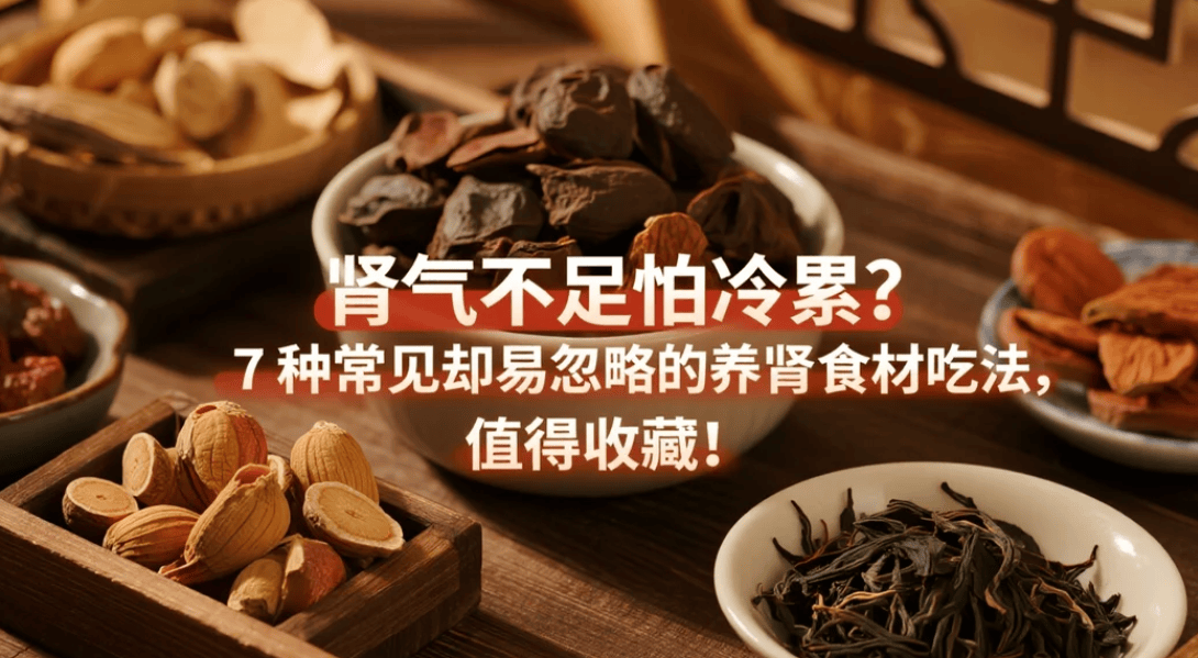 肾气不足怕冷累?7种常见却易忽略的养肾食材吃法,值得收藏!