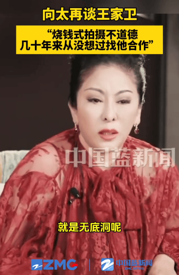 向太炮轰王家卫烧钱式拍摄不道德：要了500万又要500万，就是无底洞