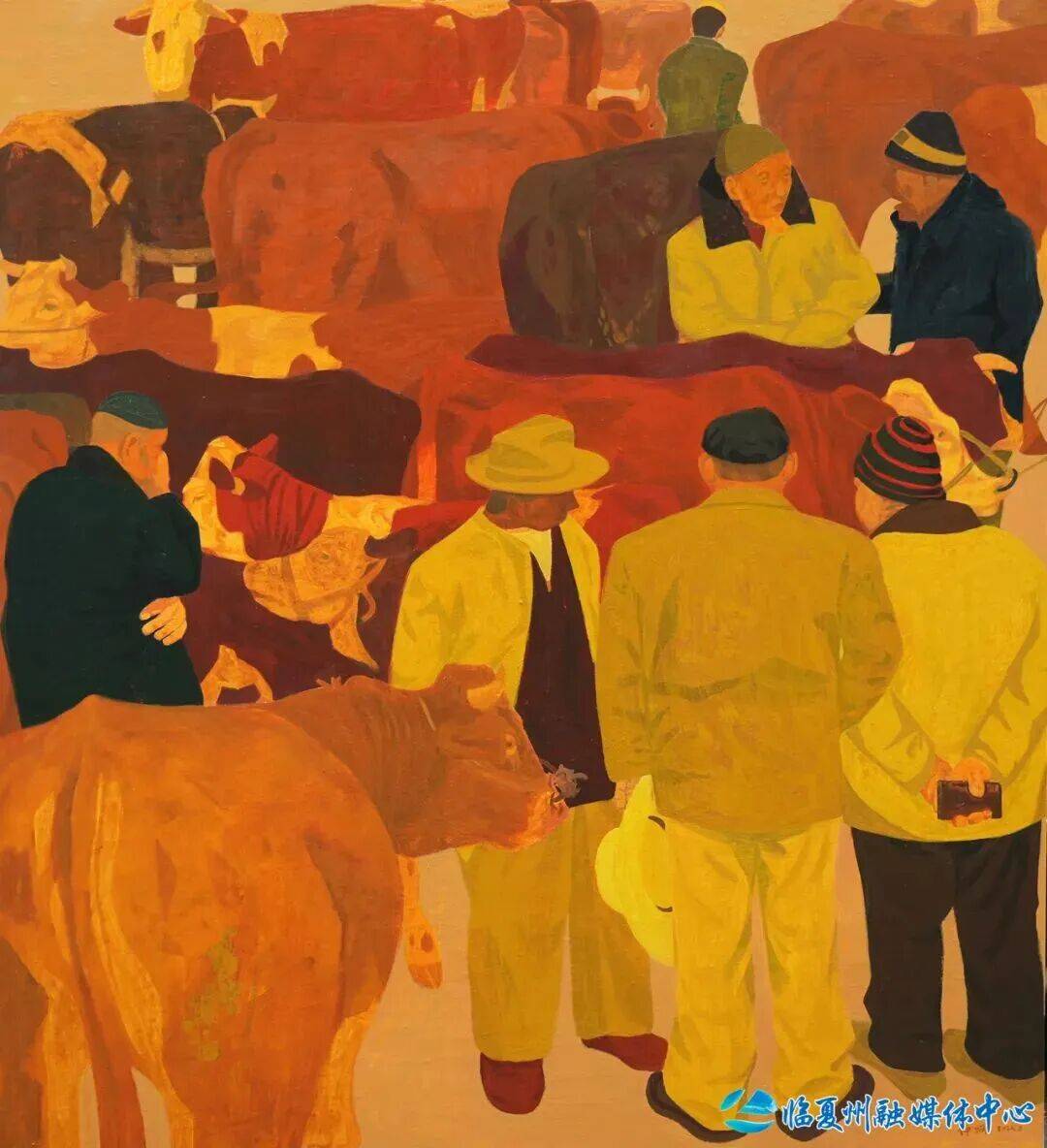 积石山县民族中学美术教师马青2件油画作品入选第四届“大路西行——中国油画作品展（2025）”