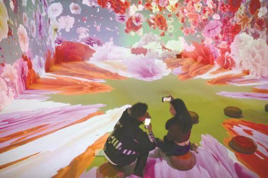 沉浸式观看“绘画大系”