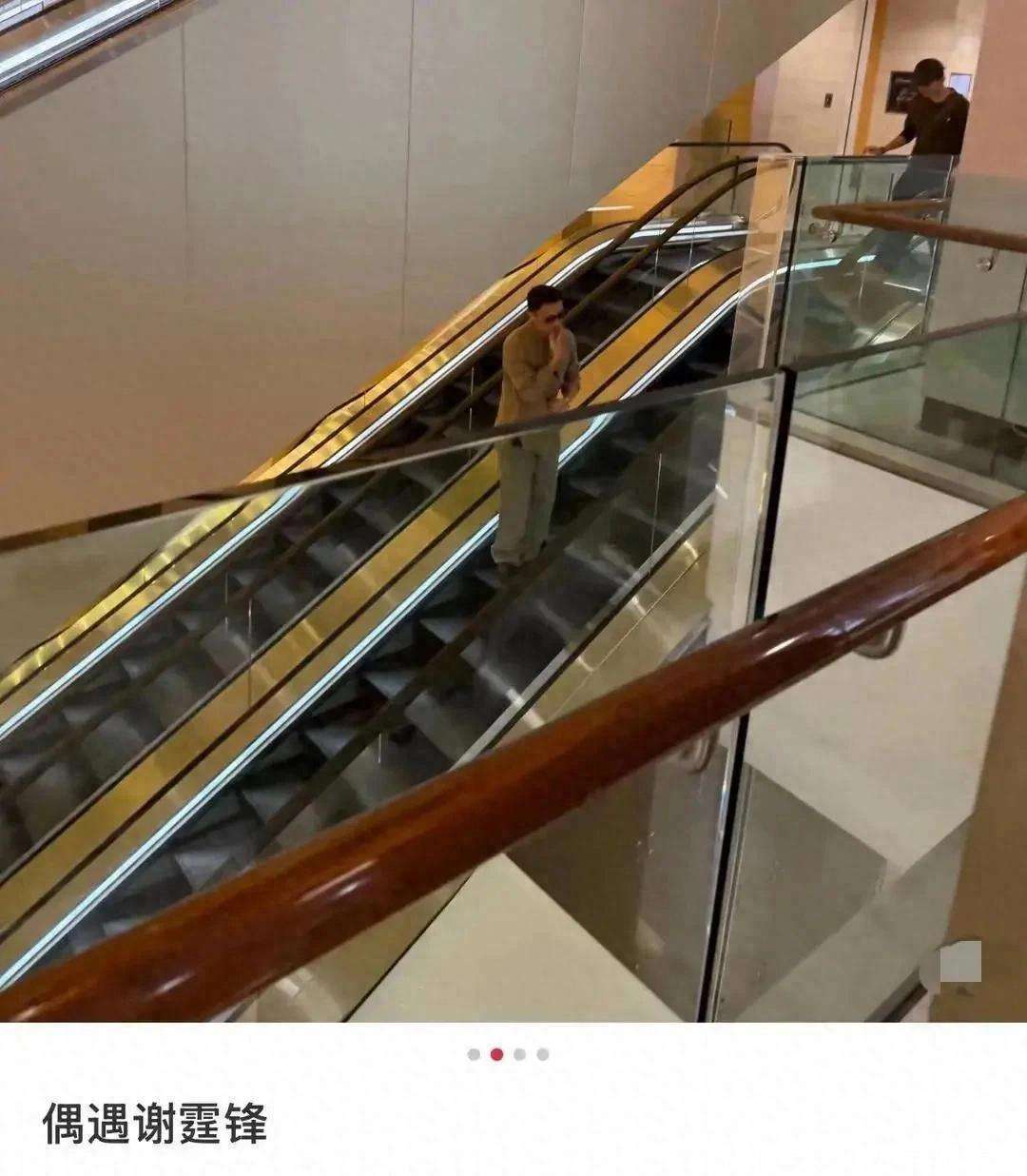 原创            谢霆锋获赞帅气，他与长子逛商场被偶遇，父子虽少言却满满父爱