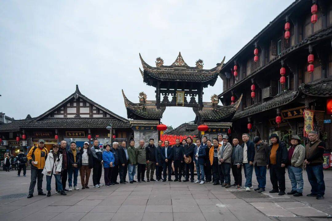 国家艺术基金“美丽中国颂”项目赴双江古镇写生