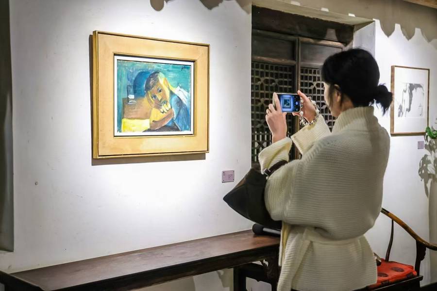 这个展览让70年前师徒所画的“水杯”，注入当下艺术的清水