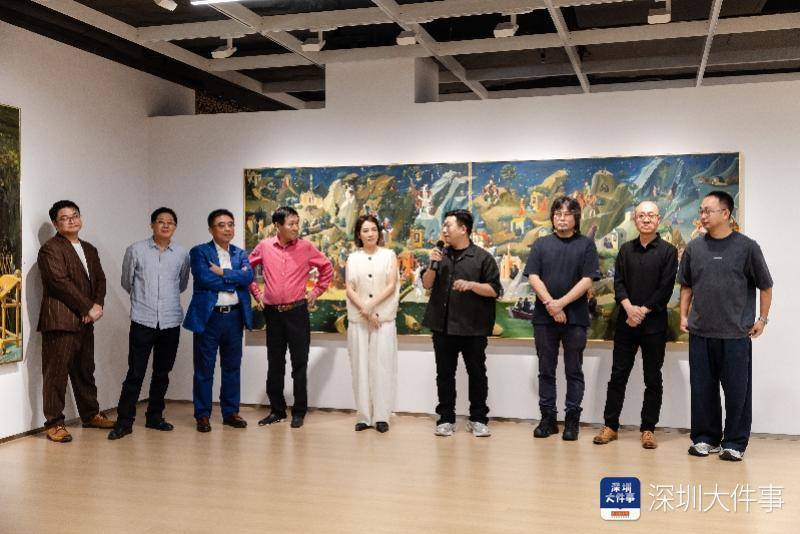 他以绘画重构跨媒介、跨语言、跨时代的精神混合现场