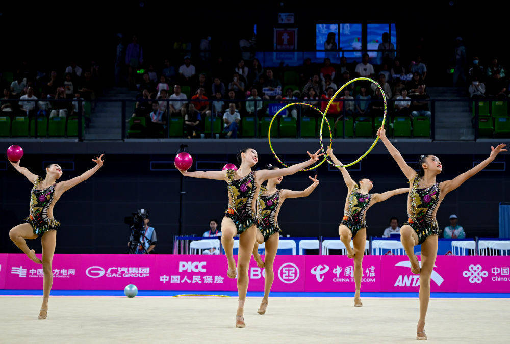 全运会｜四川队以预赛第一晋级艺术体操集体全能决赛