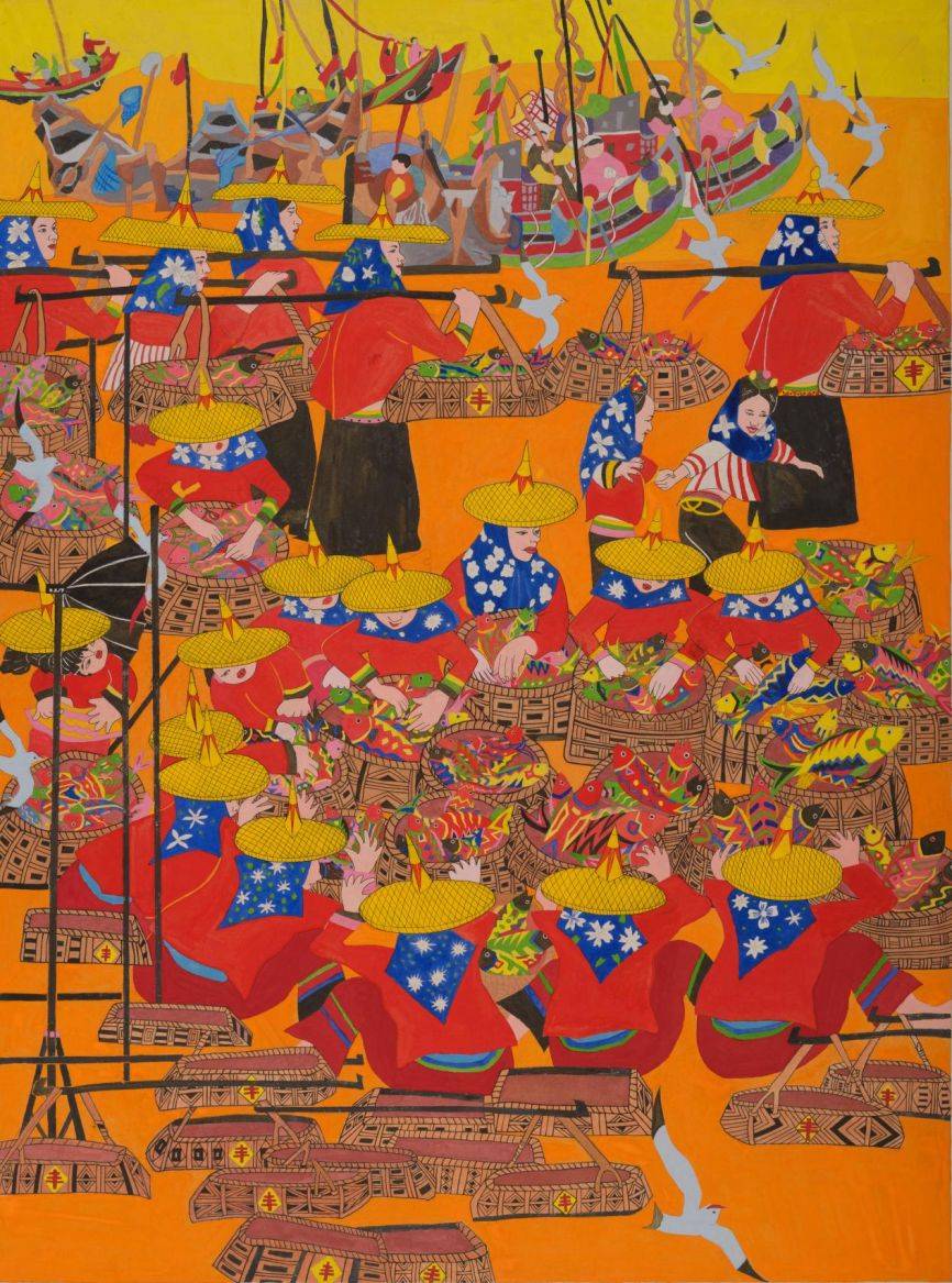 青岛滨海学院于周超绘画作品亮相国家博物馆