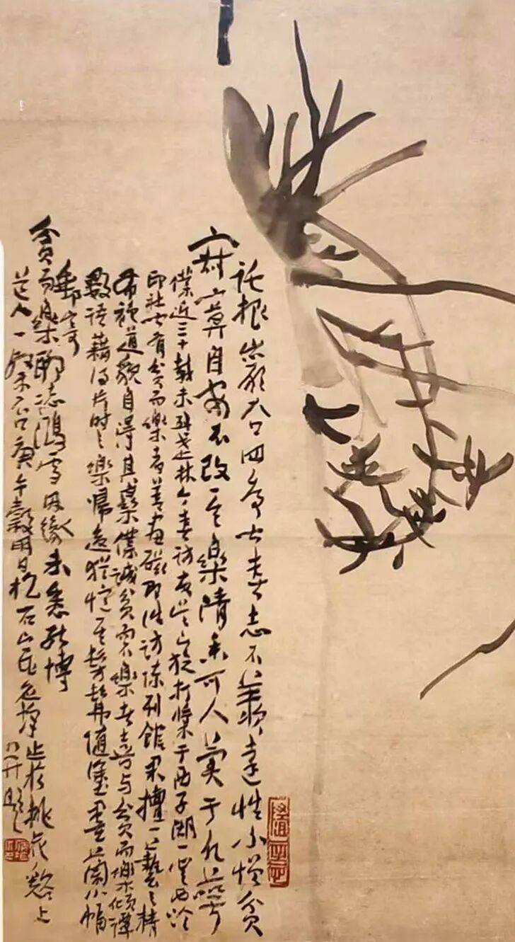 赏齐白石、李苦禅等名家绘画