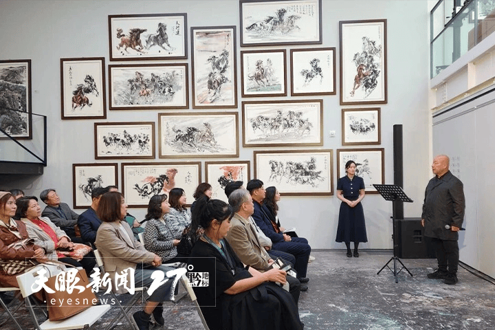 陈石个人书画艺术展亮相韩国首尔