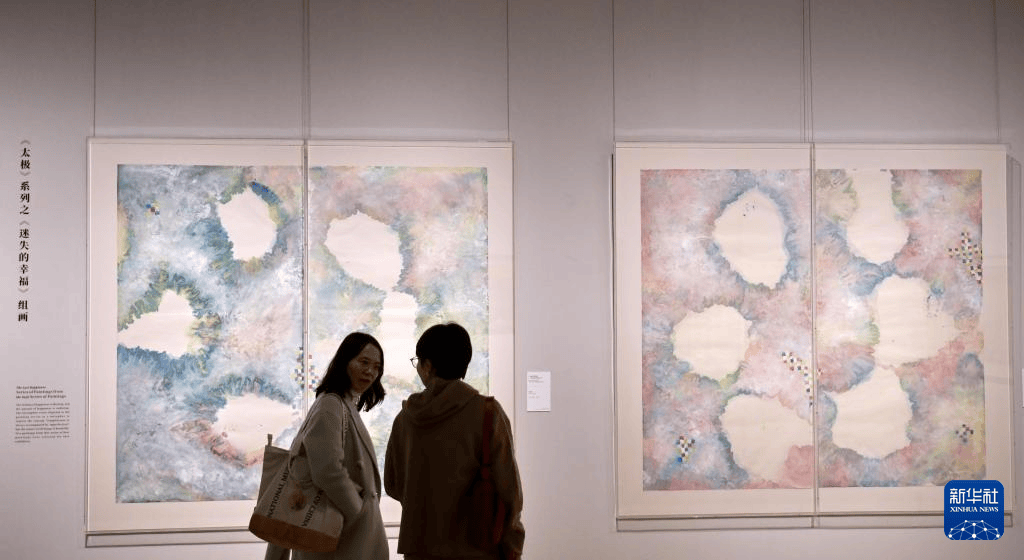 徐冬冬二十四节气抽象绘画学术展