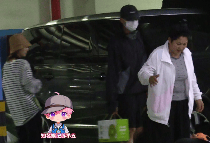 疑似邢菲新恋情曝光 开车现身男演员徐方舟小区