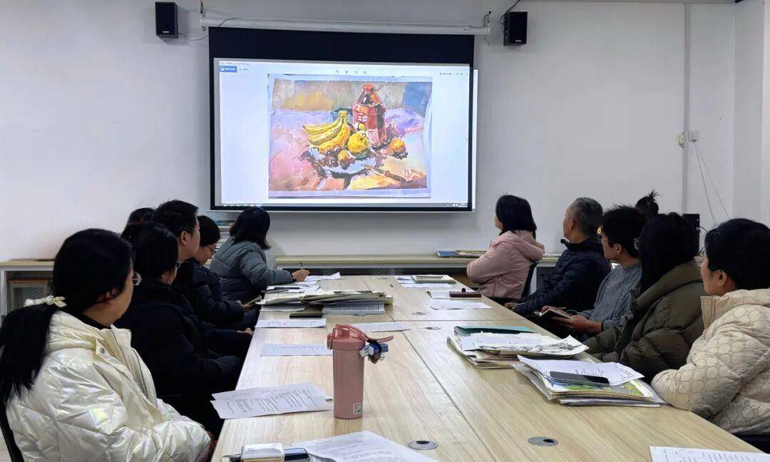 临沂艺术学校美术部召开春考教研与技能大赛复盘会