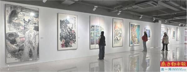 160余画家用笔墨解构都市建筑重构经典