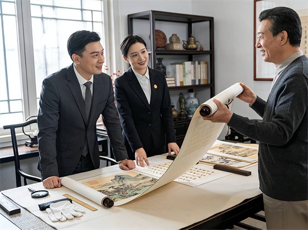 北京丰宝斋上门收字画：不玩套路，只讲诚信与专业