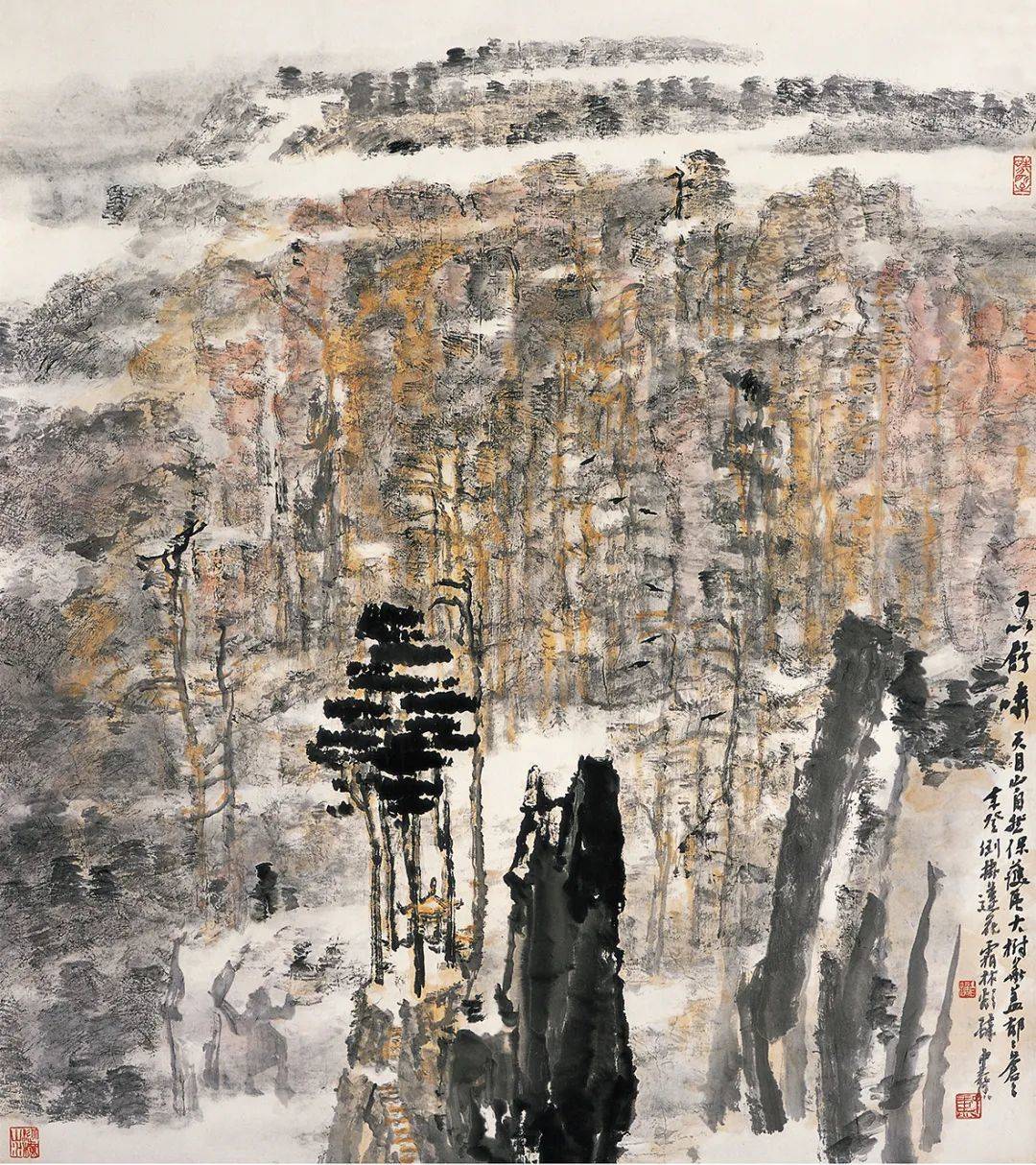 吕文扬绘画大师以笔墨匠心勾勒时代风华