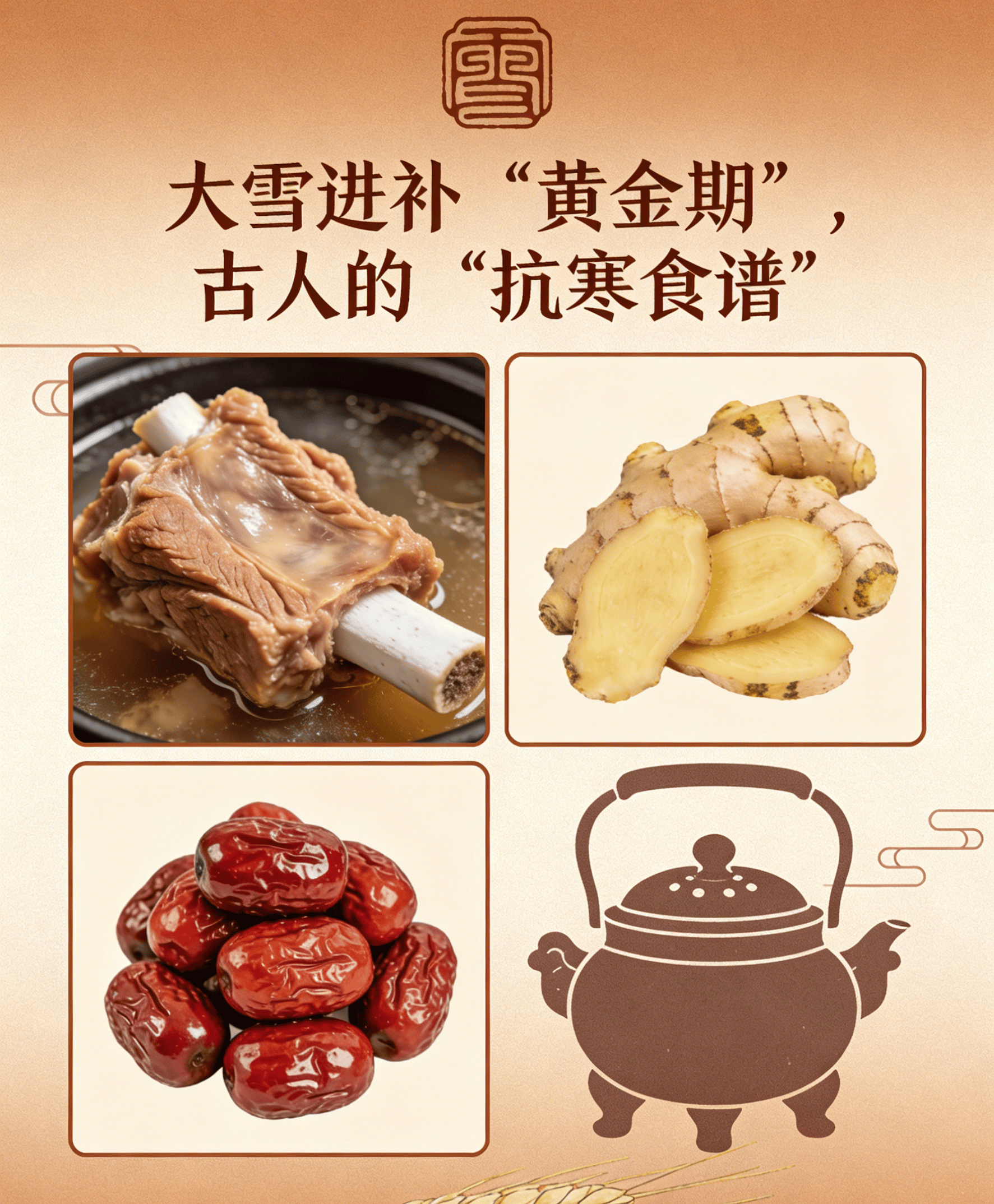 冬至补养“关键期”，古人的“暖身秘方”