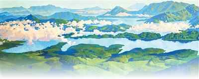 外国画家在中国——用画笔记录中国高质量发展新风貌