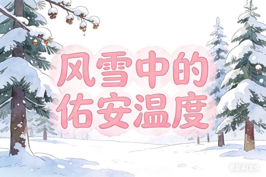 【佑安服务】雪落京城，风雪中的佑安温度