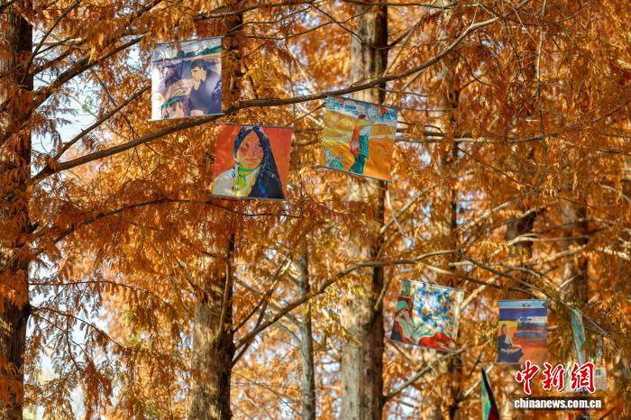 安徽休宁：冬韵铺展“艺术公路” 人车穿行入画来