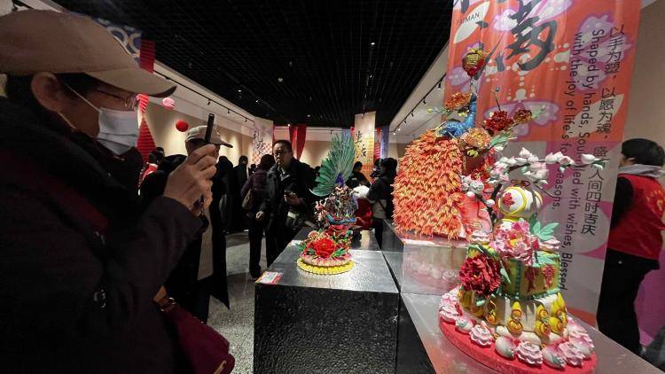 西安花馍“成精了”！千姿百态惊艳古城 指尖乾坤终成艺术