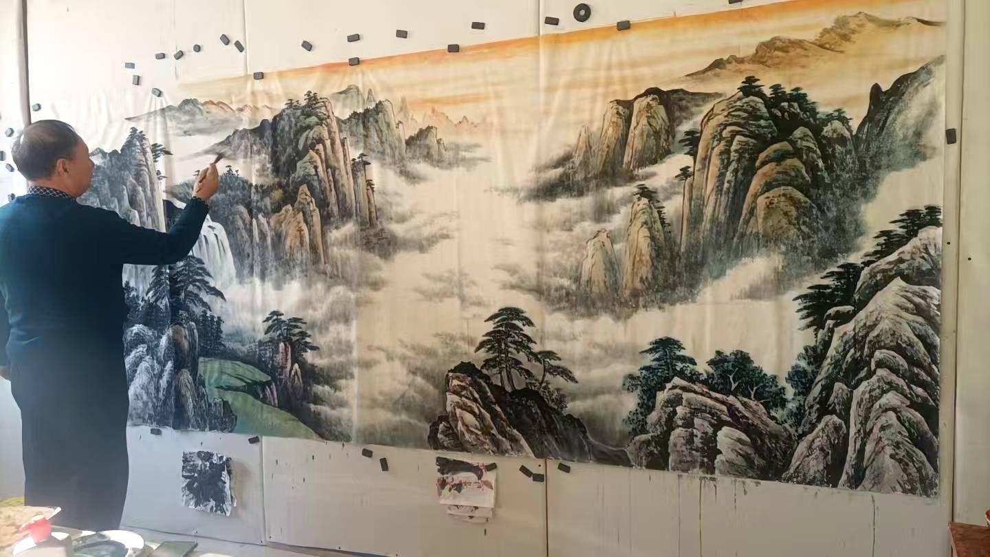汝金茱老师近期绘画作品请赏折