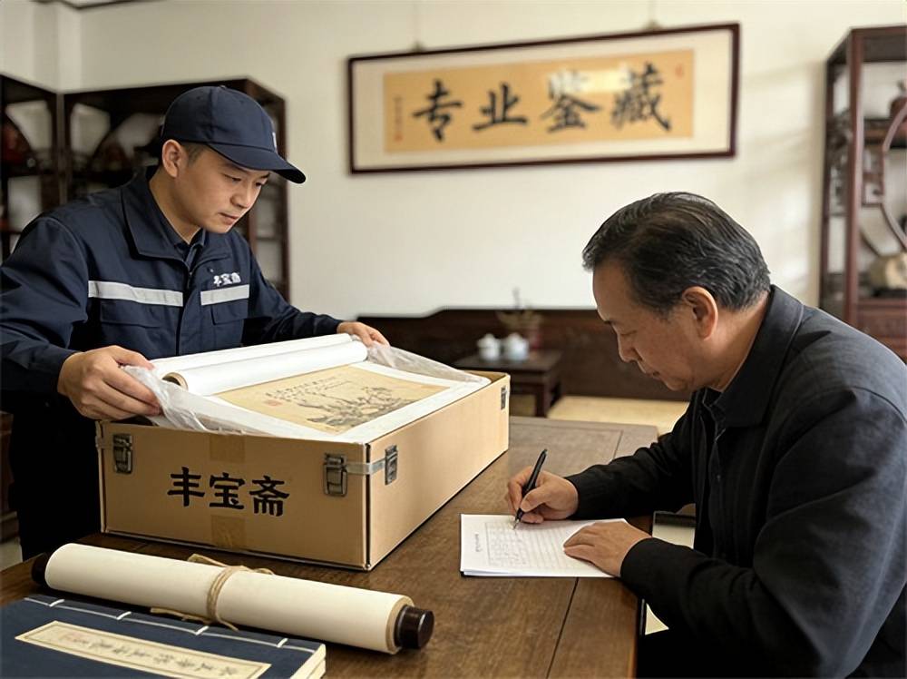 北京丰宝斋上门回收：字画变现不用愁，专业诚信伴你行