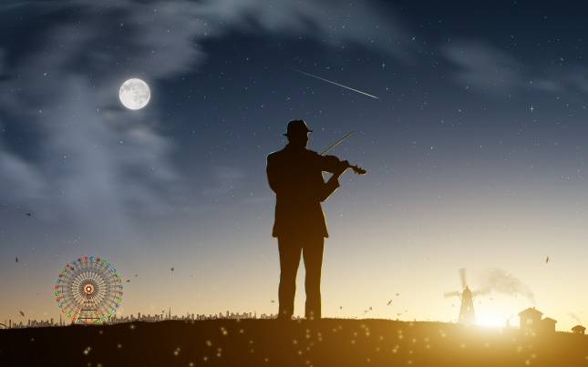 音乐使我们自由，并看到永恒的希望