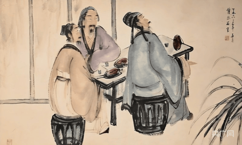 艺术致敬时代 吴冠中与傅抱石名作辉映湾区