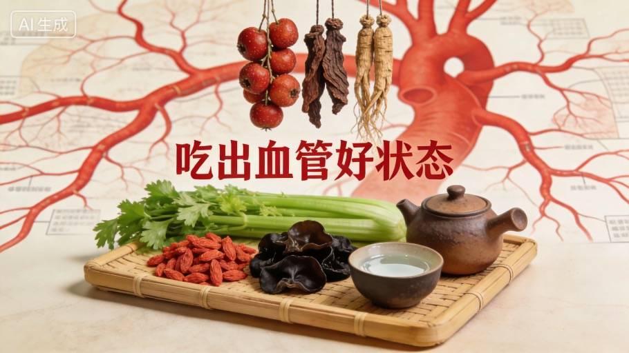 德元升丨中医食疗调心脑：三餐巧搭配，吃出血管好状态