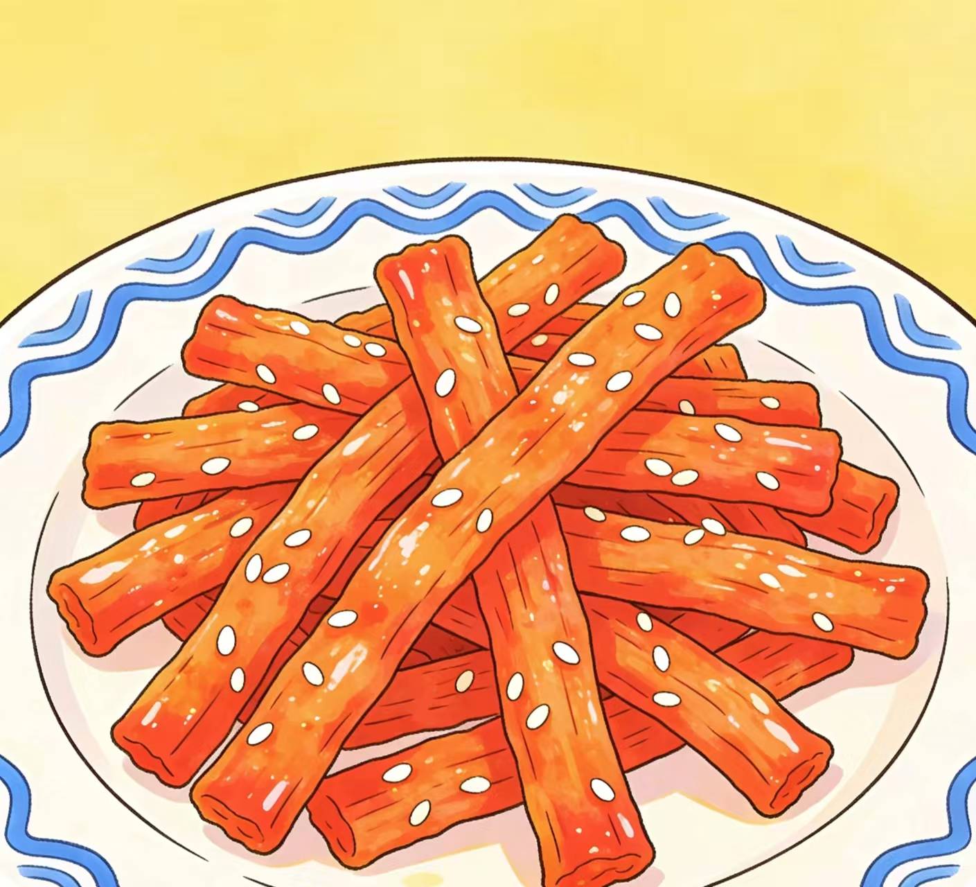 一口辣条下去，很可能让抖动的幅度变大