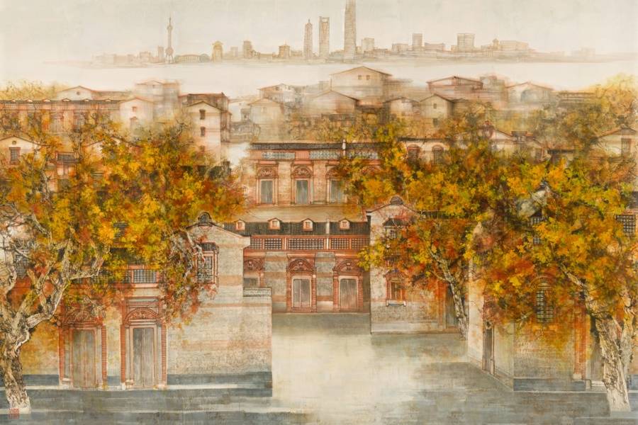 海派艺术馆呈现“大江北望”汪家芳个展