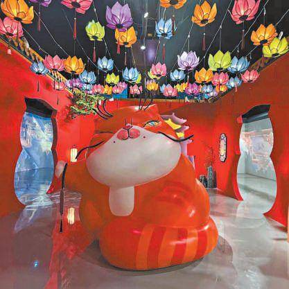 “京师万象图”亮相798艺术区 呈现中轴线全景风貌