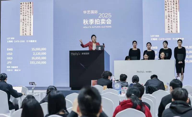 明代画家：文徵明作品拍卖市场价值