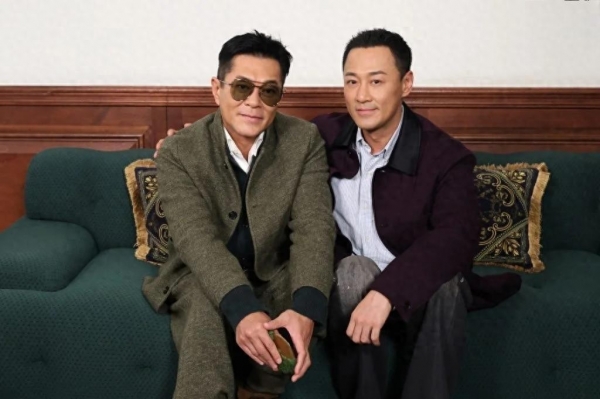 古天乐与林峰再度合作，分享寻秦记主创跨越25年的合影