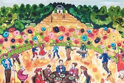 用画笔重现历史 用艺术连接友谊（环球热点）