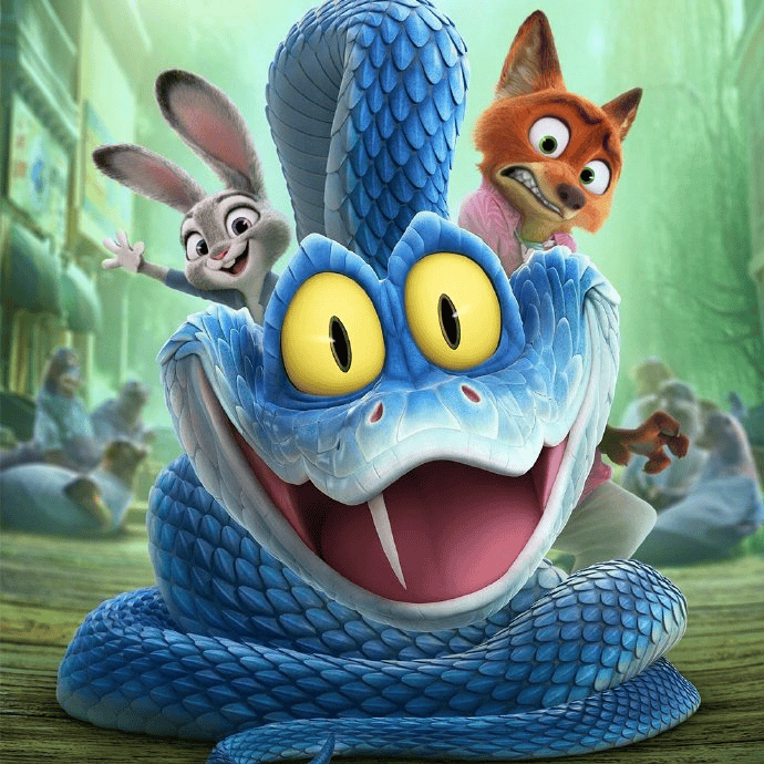 原创            《疯狂动物城2》火了!盖瑞台词幽默治愈 蛇真的没肩膀吗？