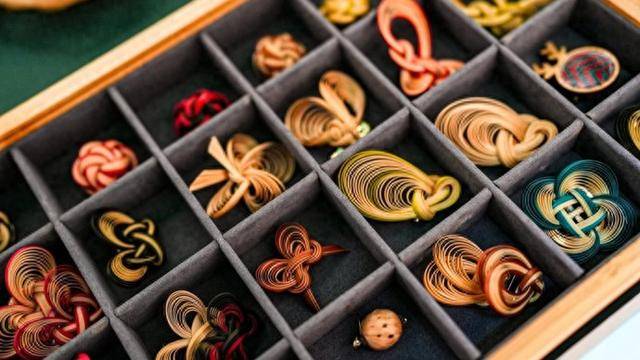 时尚的竹编、精致的古船模型集体亮相，“流动的非遗”走进商圈