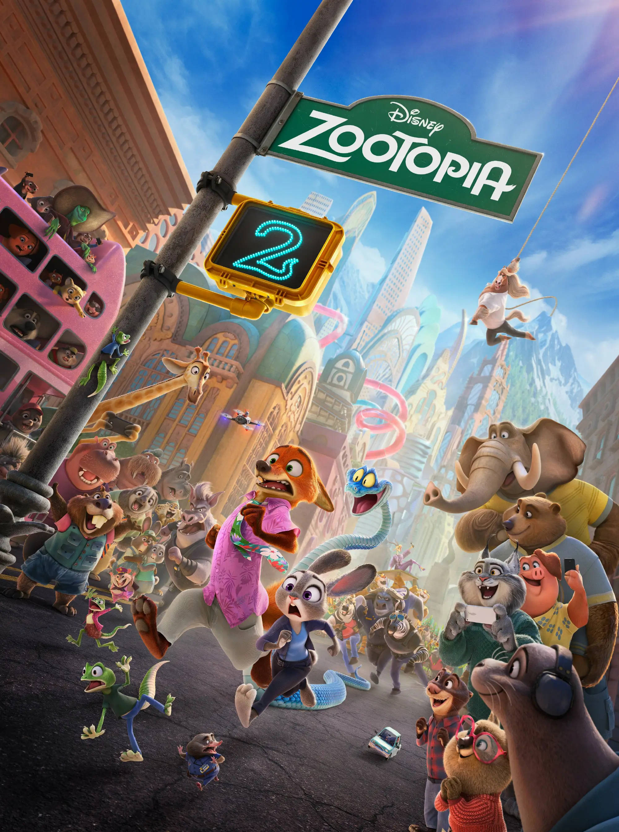 迪士尼影业2025年票房破60亿美元 《疯狂动物城2》13亿美元领跑