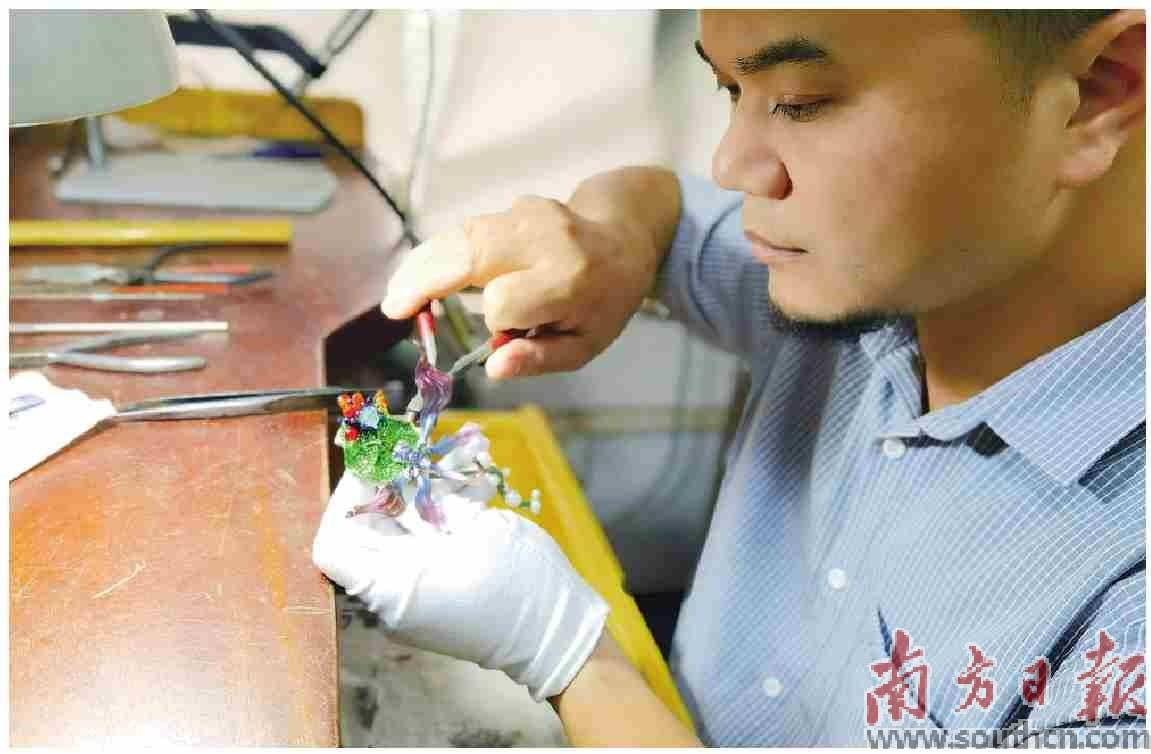 “番禺珠宝首饰工匠”闪耀全国舞台