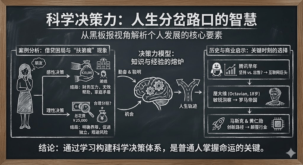 原创            科学决策力：人生分岔路口的智慧