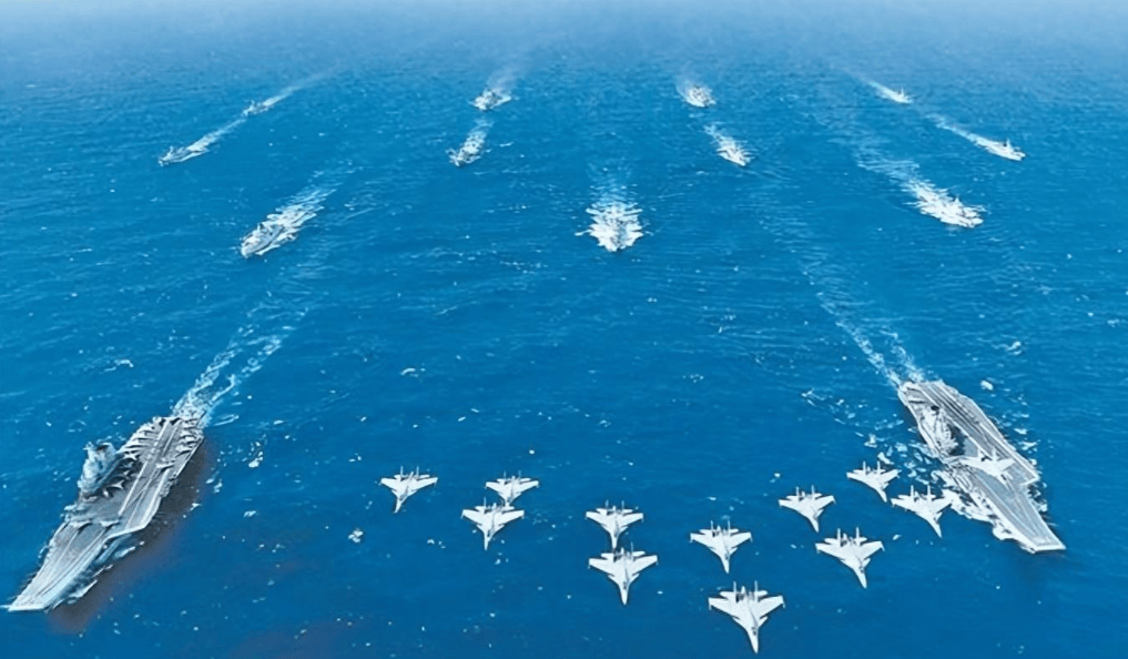 中方对日本发出8字警告，中国7支舰队齐聚亚太，美媒直言：解放军海军已是全球最强！